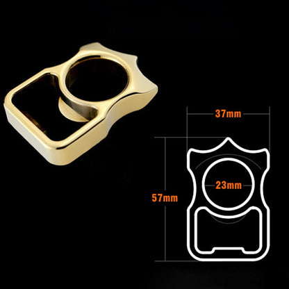 Brass Knuckle Dusters Outdoor Portable EDC Bottle Opener