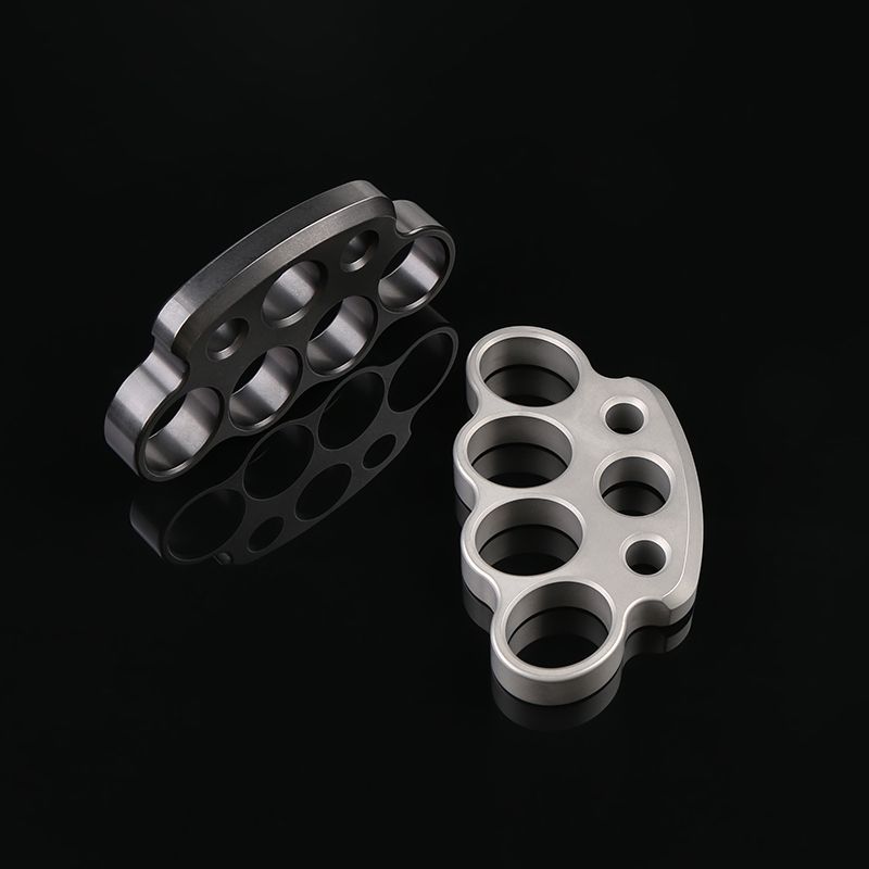 TC4 Titanium Alloy Knuckle Dusters EDC Creative Outdoor Tool Set