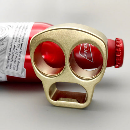 Skull Bottle Opening EDC Brass Knuckle Dusters