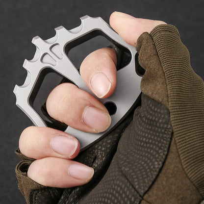 Steel Creative Shape Bottle Opener Knuckle Dusters