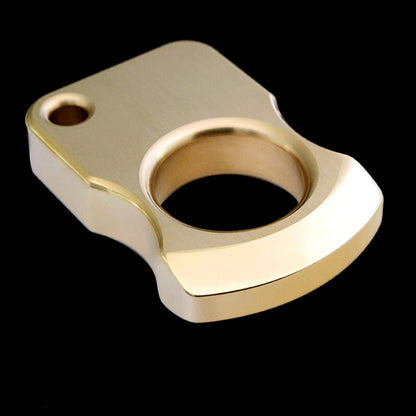 Single Hole Brass Knuckle Dusters Multi-style EDC Tool