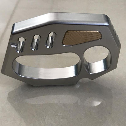 Irregular Large Hole Rope Hole Outdoor 304 Steel Knuckle Dusters