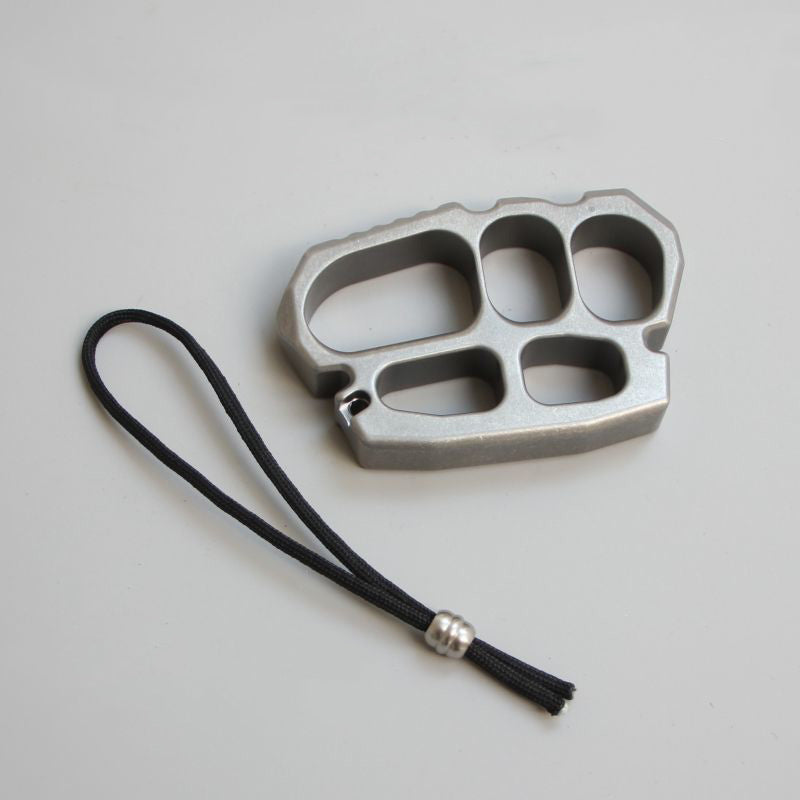 Solid 304 Steel Stonewashed Knuckle Dusters