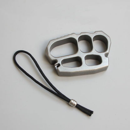 Solid 304 Steel Stonewashed Knuckle Dusters
