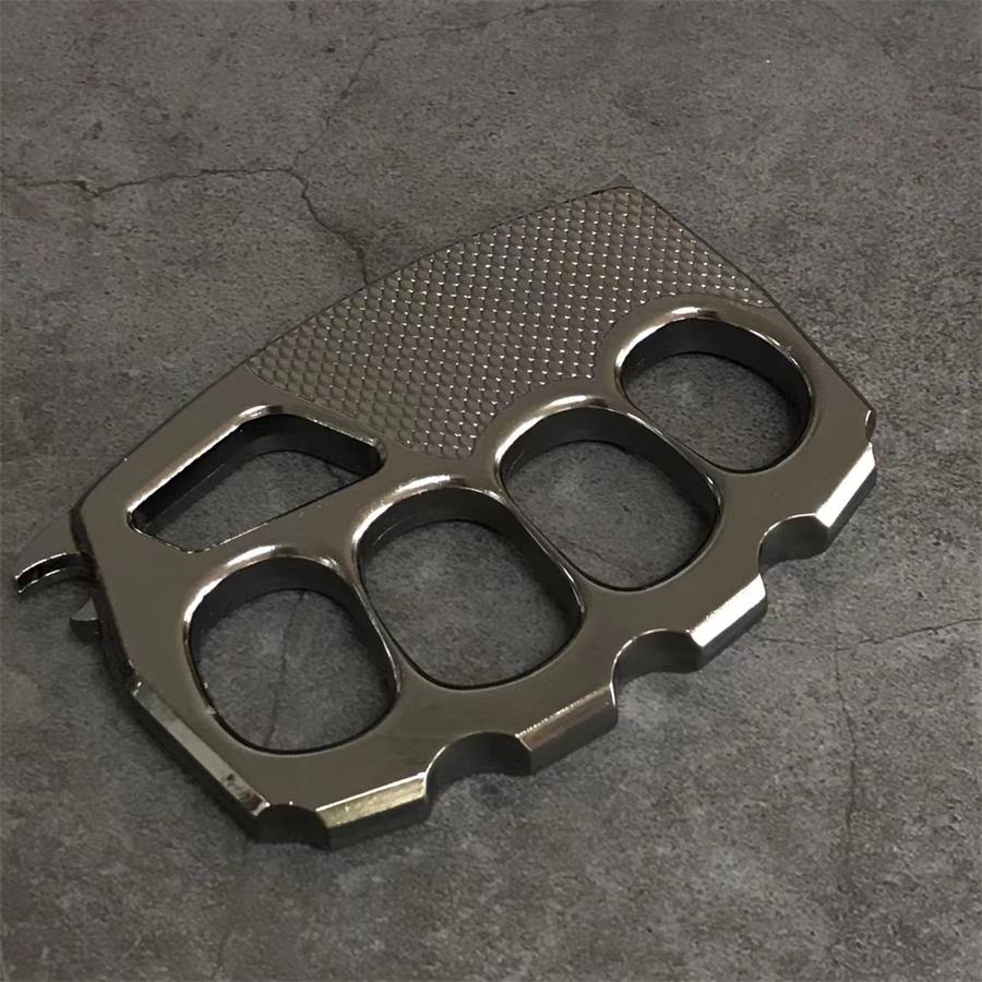 Large Hole Thickened Zinc Alloy Eagle Scale Pattern Knuckle Dusters