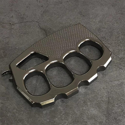 Large Hole Thickened Zinc Alloy Eagle Scale Pattern Knuckle Dusters