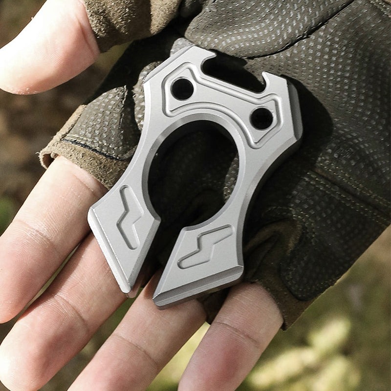 Lightning Bottle Opener EDC Knuckle Dusters
