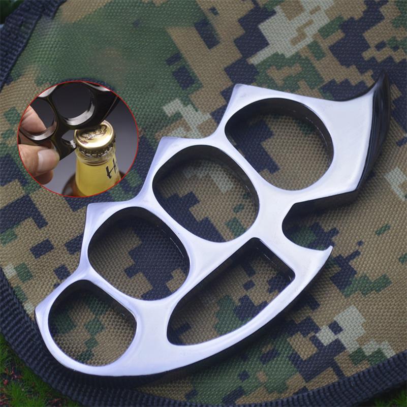 Zinc Bottle Opener Creative Knuckle Dusters Outdoor EDC Tool