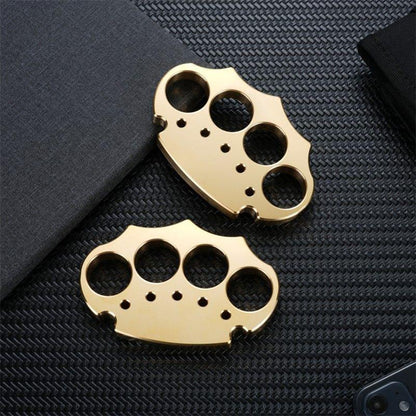 Thickened Brass Knuckle Dusters Outdoor Heavy Tool