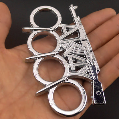 Multi-style Four Finger Outdoor Pocket  EDC Knuckle Dusters
