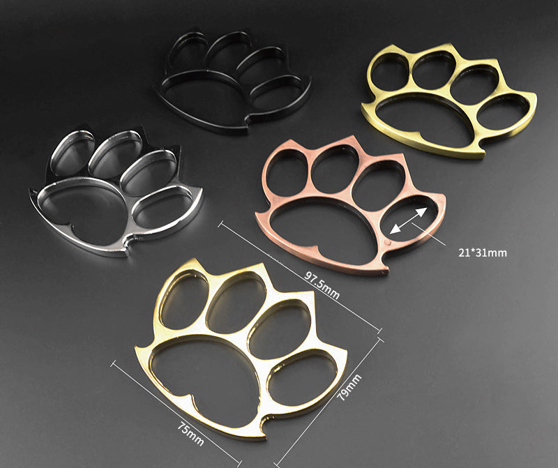 Multicolor Zinc Everyday Carry Outdoor Knuckle Dusters
