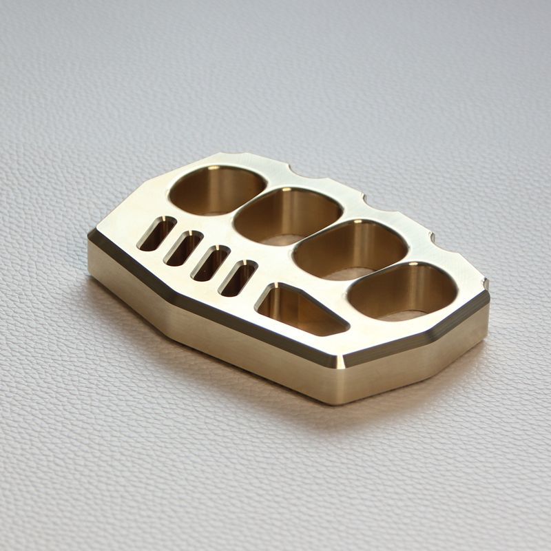 Thickened Brass Big Four Holes Knuckle Dusters