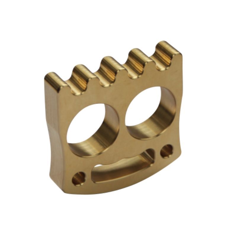 Mini Smiley Face Brass Knuckle Dusters Bottle Opener Edc Tool