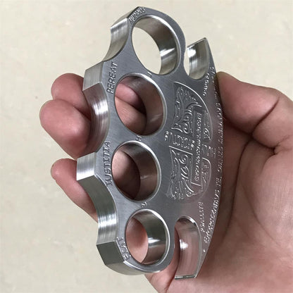 Steel Knuckle Dusters Bottle Opener Four-hole Classic Tool