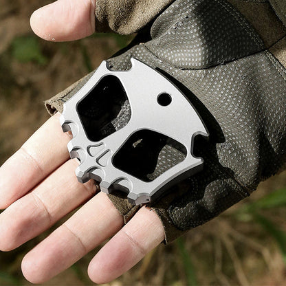Steel Creative Shape Bottle Opener Knuckle Dusters