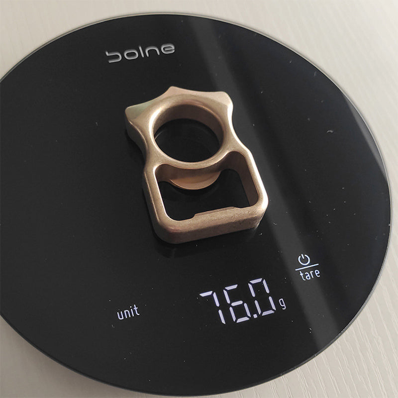 Brass Knuckle Dusters Outdoor Portable EDC Bottle Opener