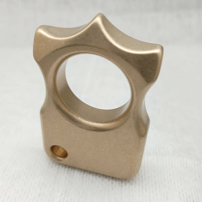 Single Hole Brass Knuckle Dusters Multi-style EDC Tool