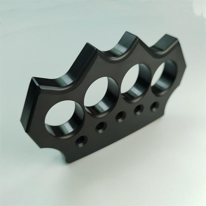 Transparent PC Plastic Knuckle Dusters Outdoor Tool EDC