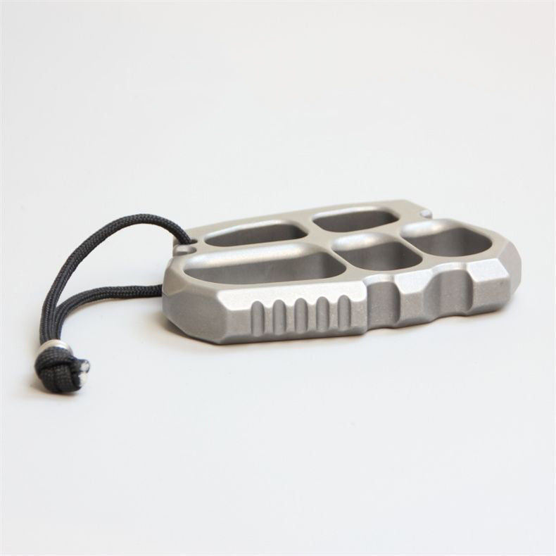 Solid 304 Steel Stonewashed Knuckle Dusters