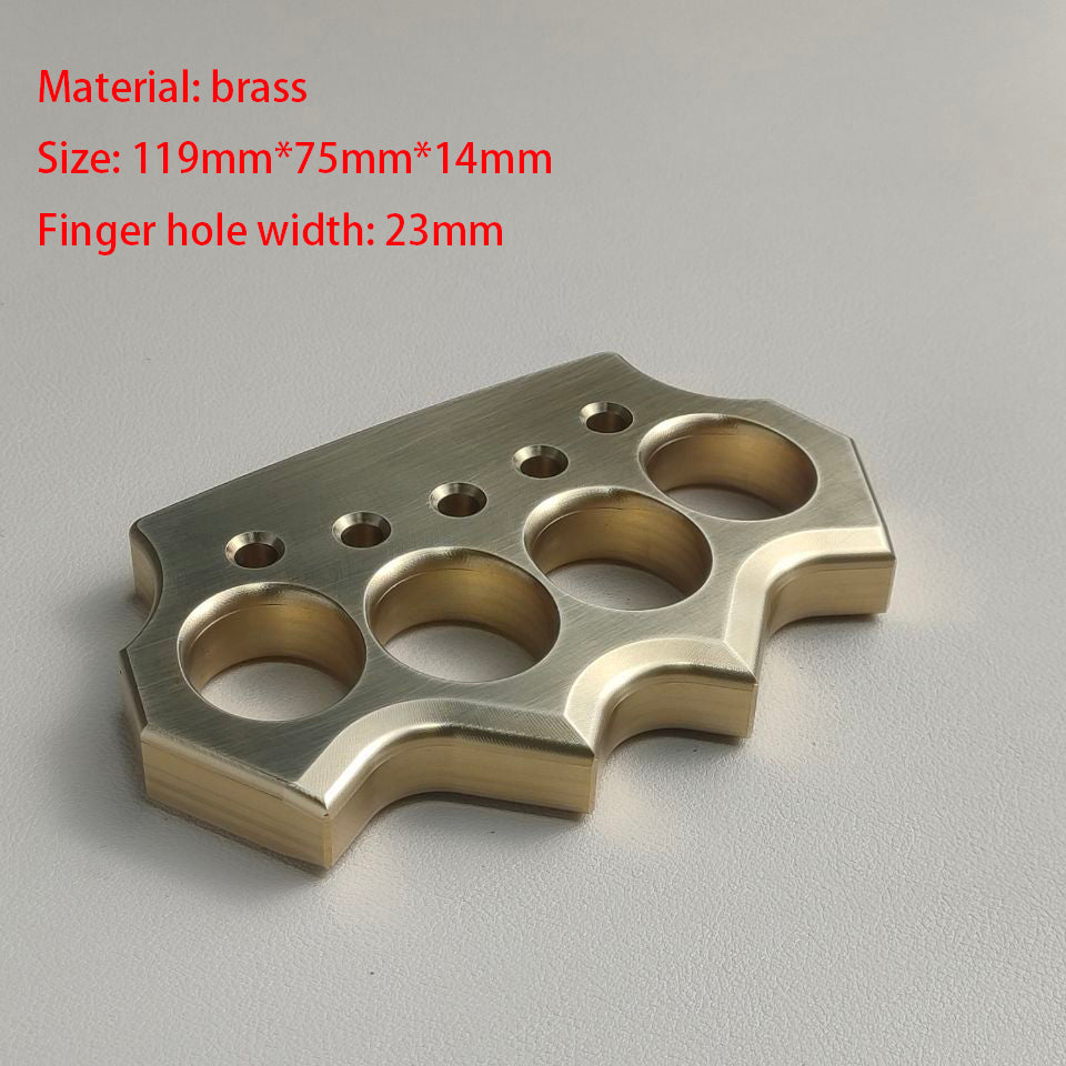 Brass Knuckle Dutsers Mountain Crown Shape EDC Outdoor