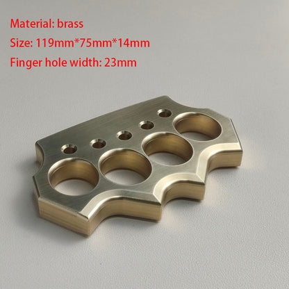 Brass Knuckle Dutsers Mountain Crown Shape EDC Outdoor