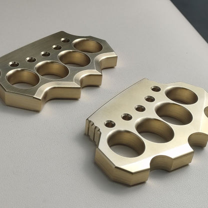Brass Knuckle Dutsers Mountain Crown Shape EDC Outdoor