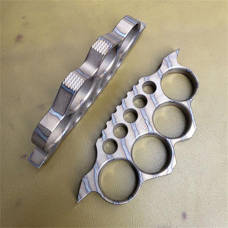 TC4 Titanium Alloy Creative Knuckle Dusters