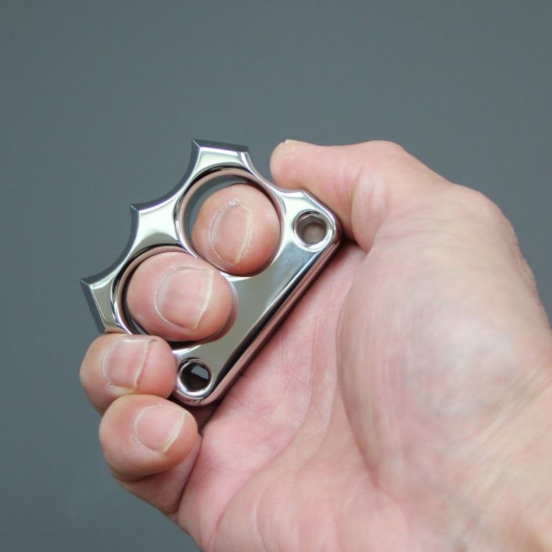 316 Steel Knuckle Dusters Two Hole EDC Tool