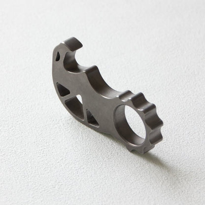 Titanium Monster Bottle Opener Multi-Function Keychain Knuckle Dusters