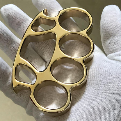 Outdoor Tool with Mirror Surface Knuckle Dusters Bottle Opener Savage EDC