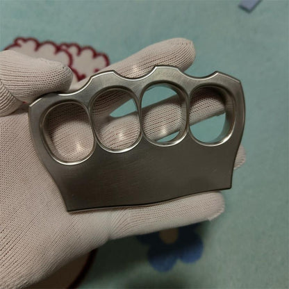 304 Stainless Steel Four Hole Knuckle Dusters EDC Outdoor Tool