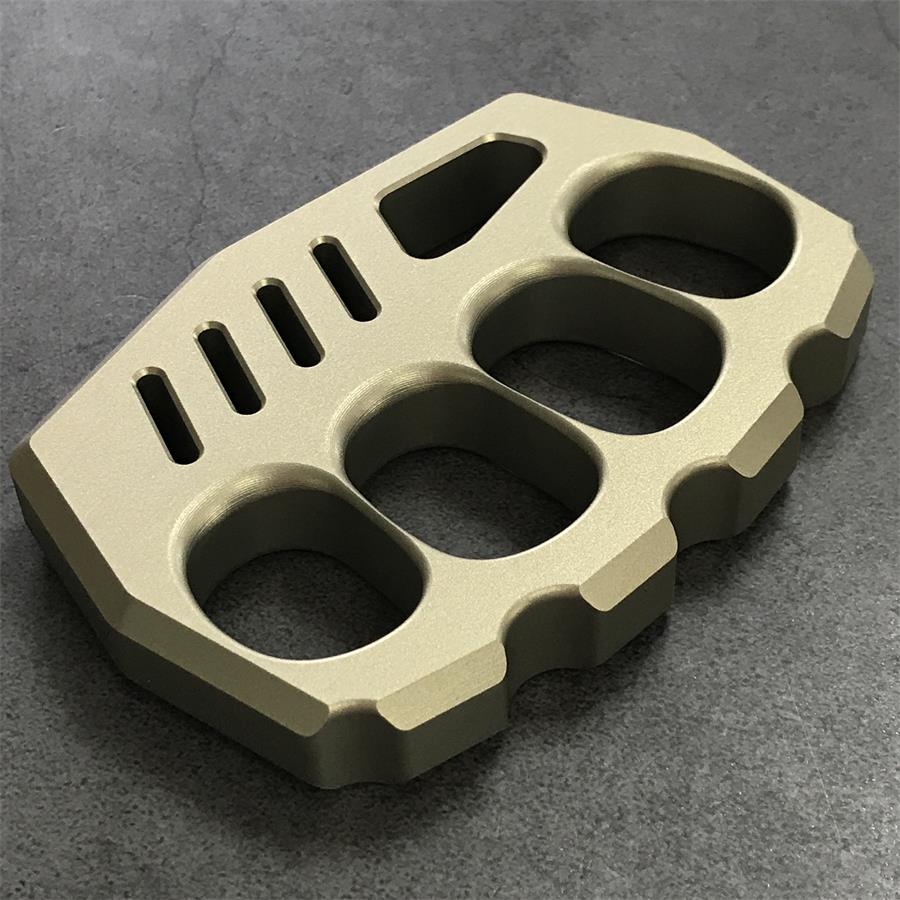 Ergonomic Aluminum Knuckle Duster Outdoors