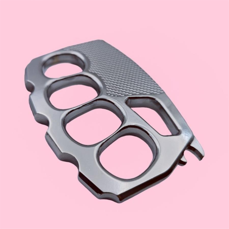 Large Hole Thickened Zinc Alloy Eagle Scale Pattern Knuckle Dusters