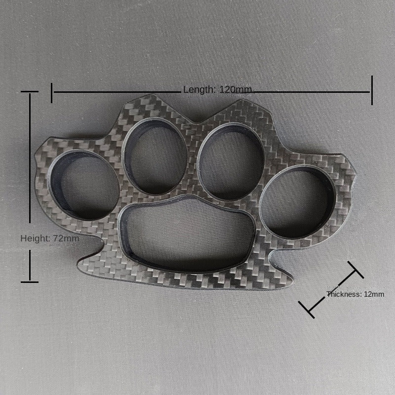 Multi-style Carbon Fiber EDC Outdoor Knuckle Dusters