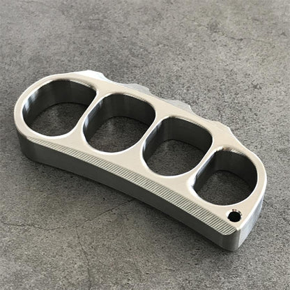 Titanium Pea Knuckle Dusters with Surface Texture Design EDC Tool