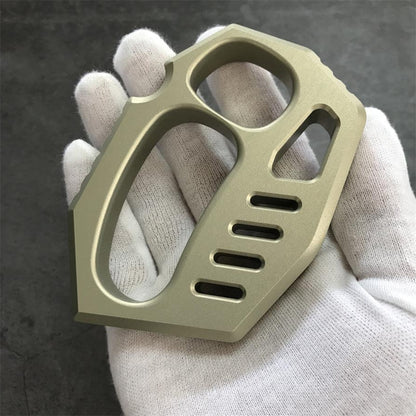 7075 Aviation Aluminum Solid EDC Outdoor Knuckle Dusters