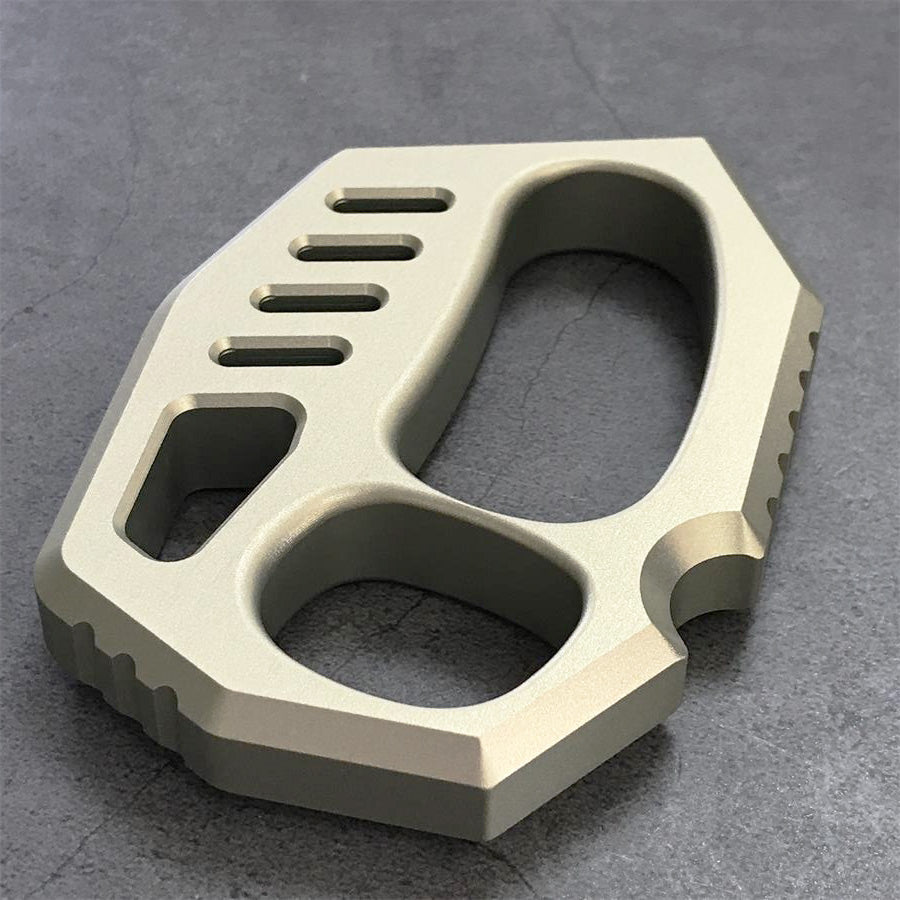 7075 Aviation Aluminum Solid EDC Outdoor Knuckle Dusters