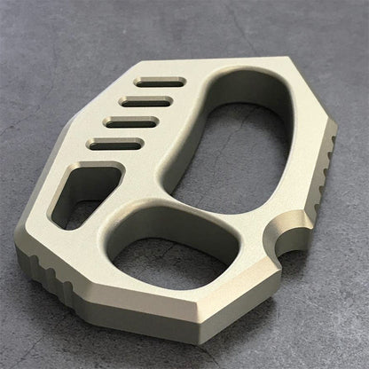 7075 Aviation Aluminum Solid EDC Outdoor Knuckle Dusters