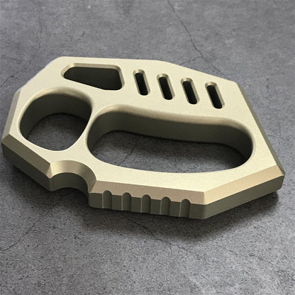 7075 Aviation Aluminum Solid EDC Outdoor Knuckle Dusters