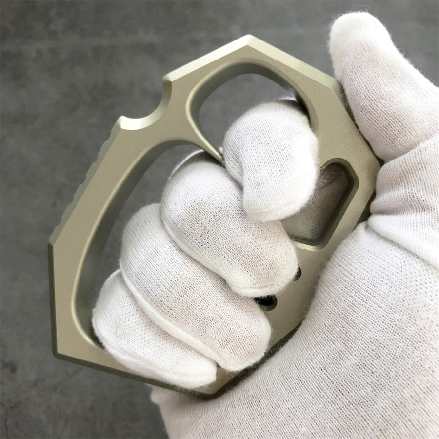 7075 Aviation Aluminum Solid EDC Outdoor Knuckle Dusters