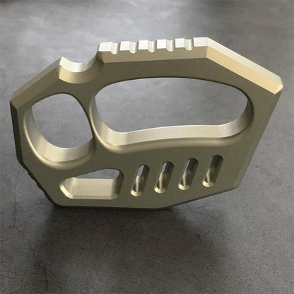 7075 Aviation Aluminum Solid EDC Outdoor Knuckle Dusters