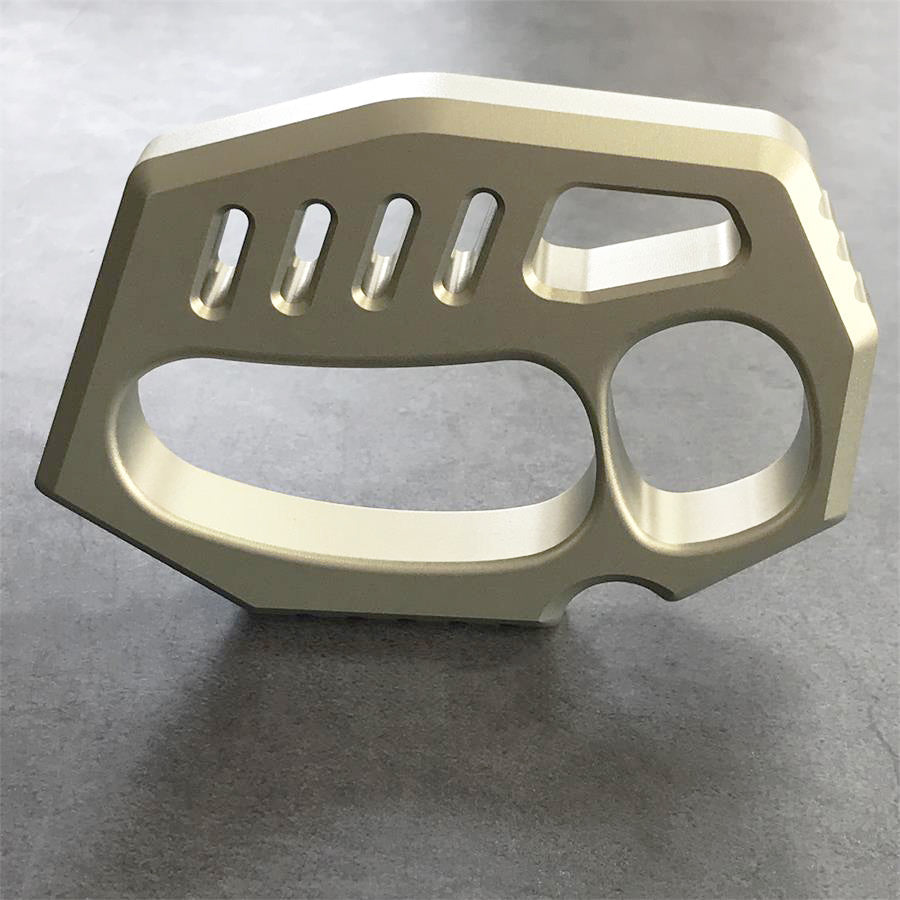 7075 Aviation Aluminum Solid EDC Outdoor Knuckle Dusters
