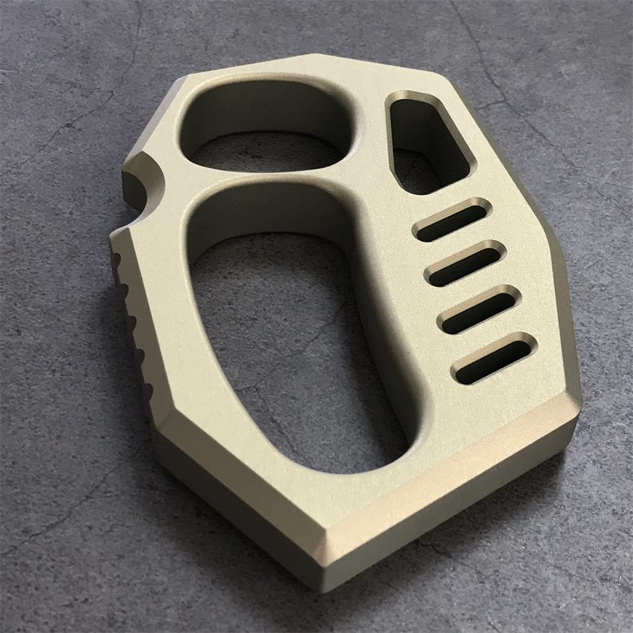 7075 Aviation Aluminum Solid EDC Outdoor Knuckle Dusters