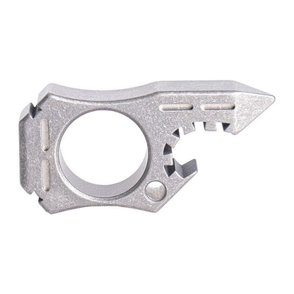 Shark Bottle Opener Knuckle Dusters Outdoor EDC Backpack Keychain