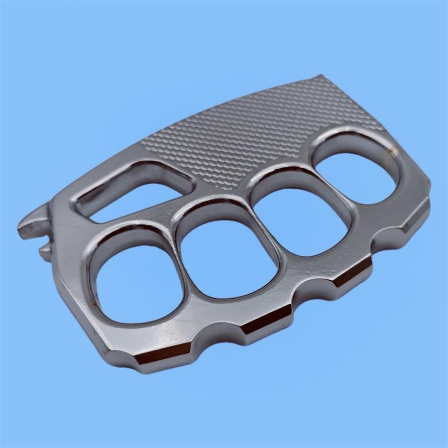 Large Hole Thickened Zinc Alloy Eagle Scale Pattern Knuckle Dusters