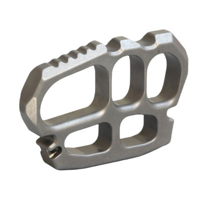 Solid 304 Steel Stonewashed Knuckle Dusters