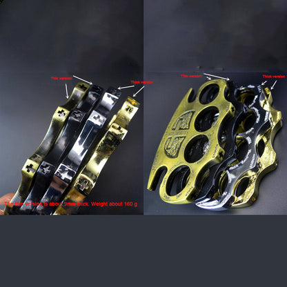 Thickened and Widened Outdoor Portable Knuckle Dusters