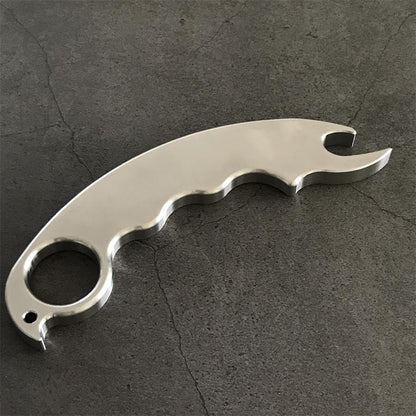 Multifunctional Knuckle Dusters Bottle Opener EDC Keychain