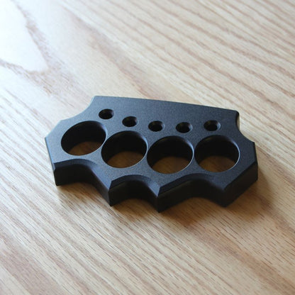 Aluminum Portable Black Knuckle Dusters