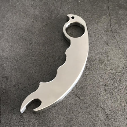 Multifunctional Knuckle Dusters Bottle Opener EDC Keychain